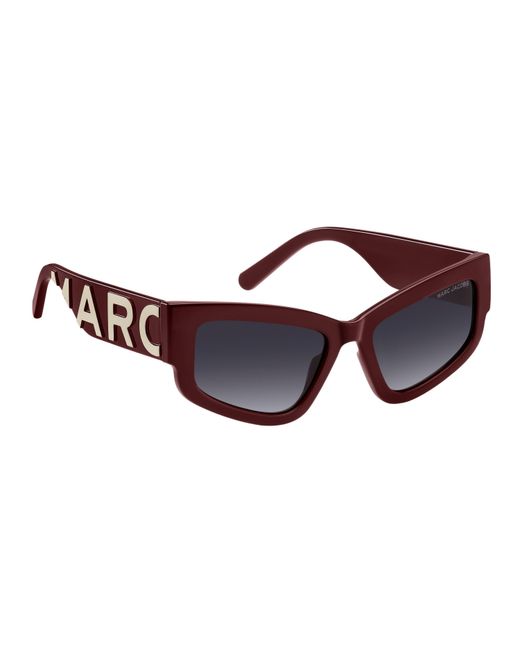Marc Jacobs Red Round Sunglasses