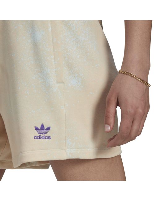 Adidas Originals Natural All Over Print Woven Shorts