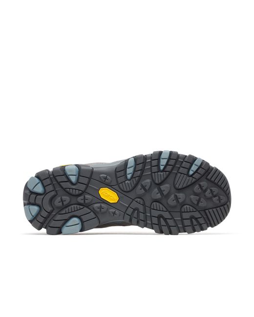 Merrell Blue Moab 3 Suede Walking Shoes