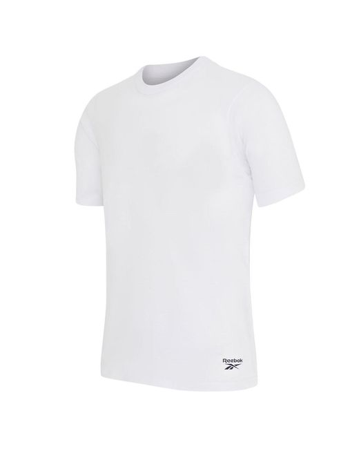 Reebok Blue 3 Pack T Shirts Santo for men