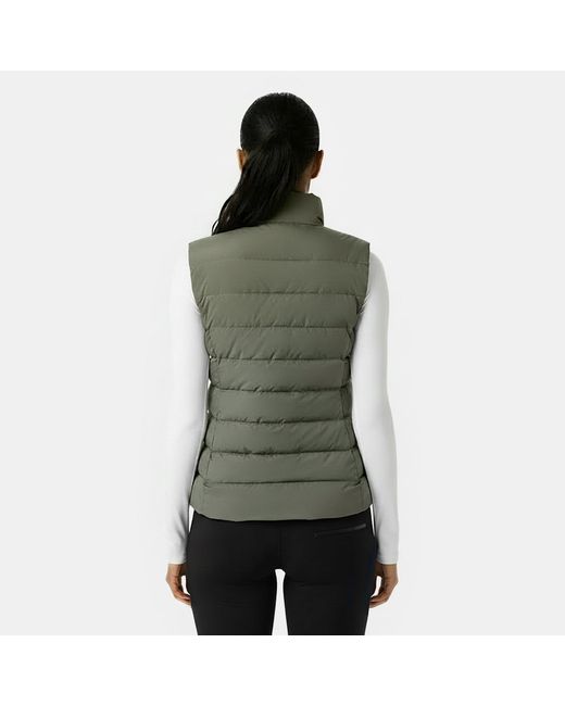 Jack Wills Green Badwell Lightweight Waterproof Puffer Gilet