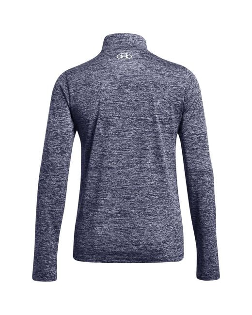 Under Armour Blue Tech Half Zip Top