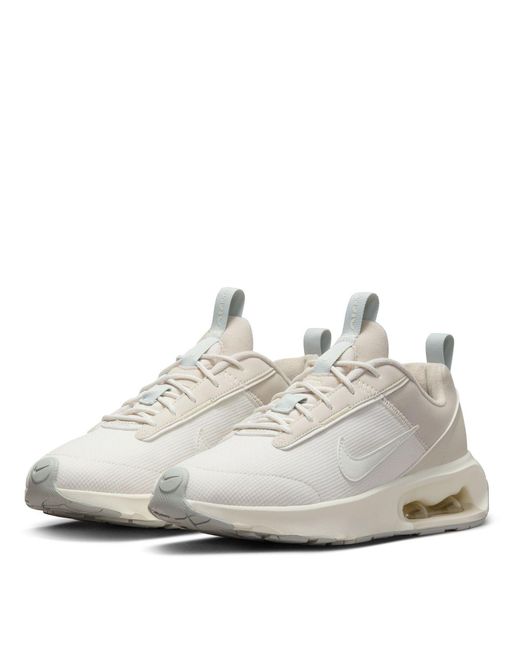 Nike White Air Max Intrlk Lite Shoes Ladies