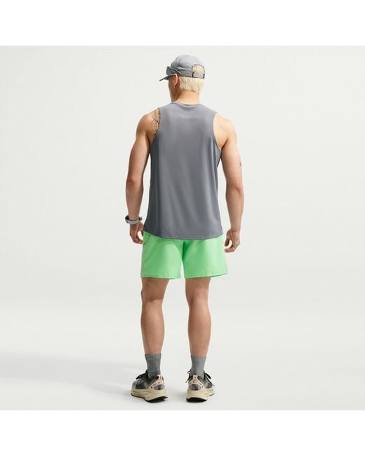 Nike Green Miler 7 Performance Running Shorts for men