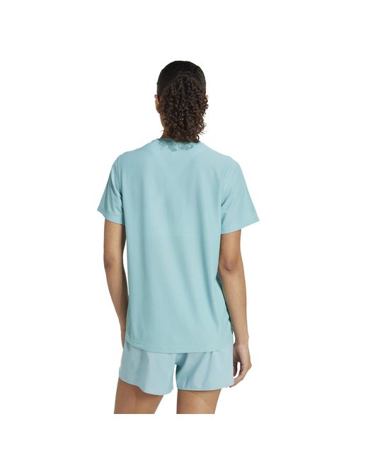 Adidas Blue Own The Run T-Shirt