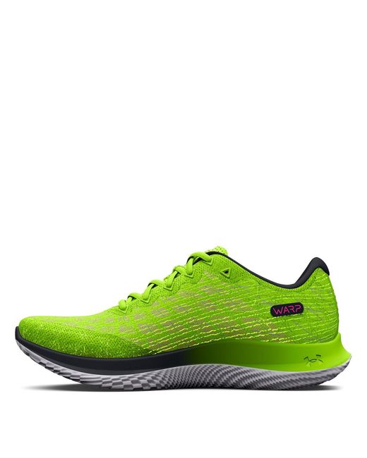 Under Armour Green Flow Velociti Wind 2 Low Top Sneakers for men