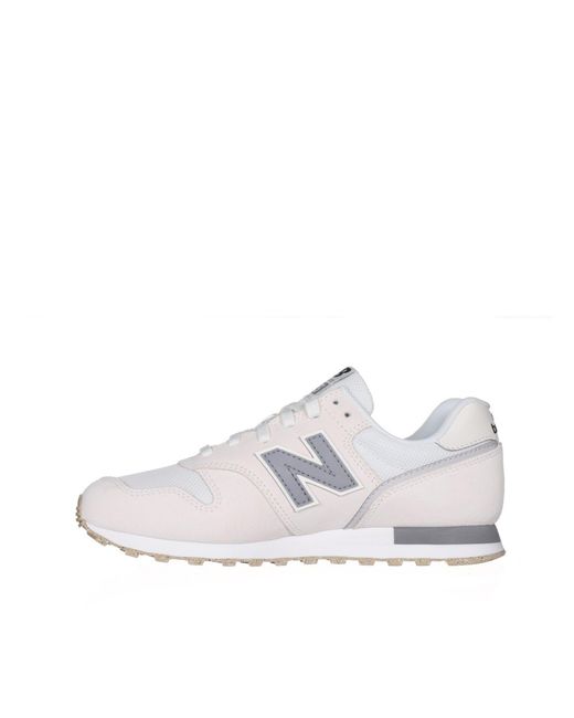 New Balance White Nb 373