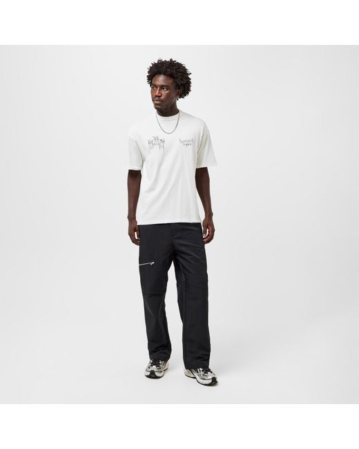 Represent White Oversized T-Shirt for men