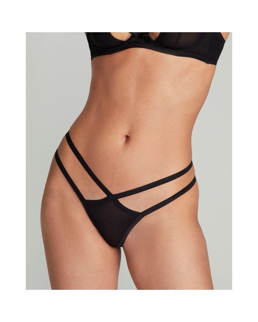 Agent Provocateur Black Joan Thong