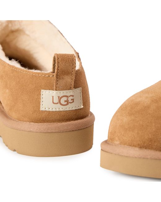 Ugg Brown Classic Micro Snug Boots for men