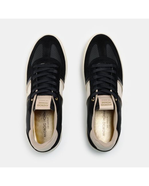 Android Homme Black Terrace Low-Top Trainers for men