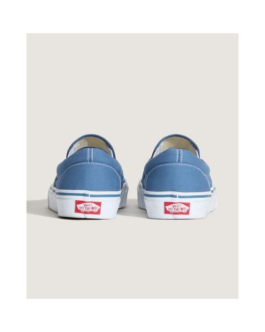 Vans Blue Authentic Slip Canvas Trainers for men