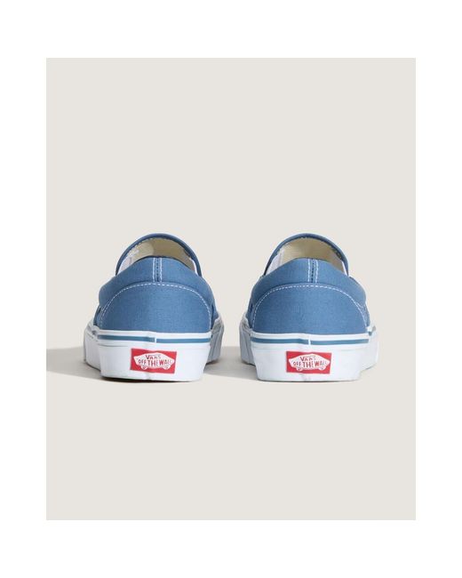 Vans Blue Authentic Slip Canvas Trainers for men