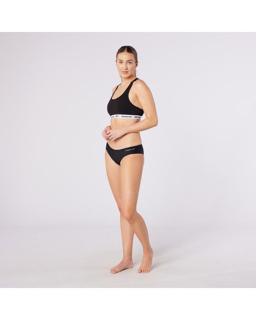 Reebok Frankie Crop Top | Clothing For Casual And Active Wear | Suitable As Racer Back Sports Bras Or Black Crop Top | S Bras