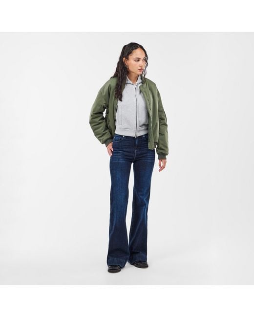 7 For All Mankind Blue Modern Dojo Bootcut Jeans