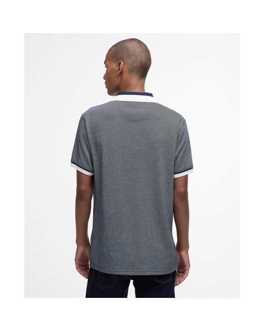 Barbour Gray Helwith Polo Shirt for men