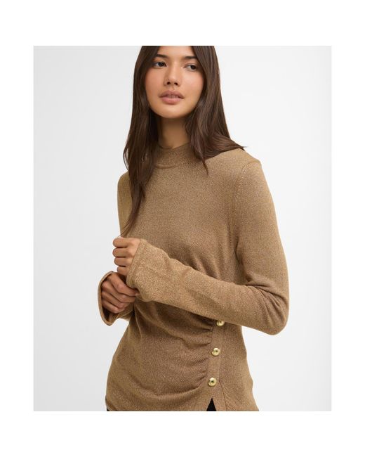 Barbour Brown Monique Jumper