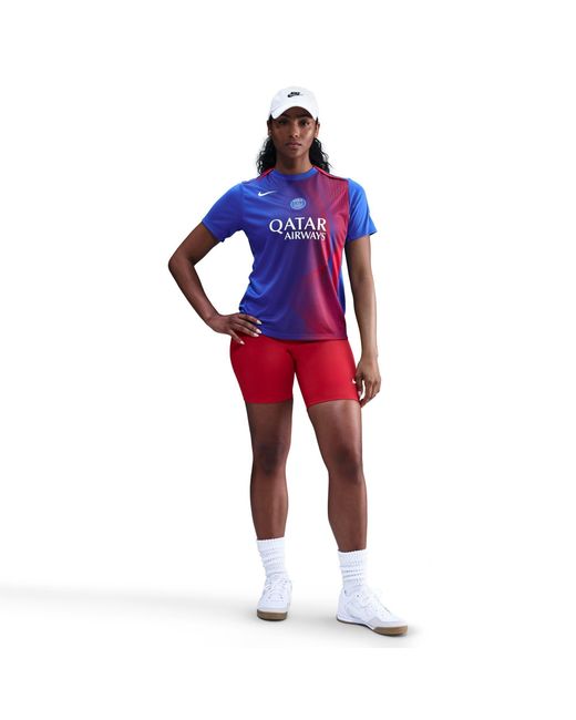 Nike Blue Psg Third Pre Match Shirt 2025 2026