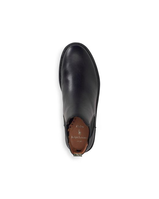 Polo Ralph Lauren Black Polo Talan Chelsboot Sn64 for men