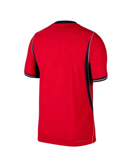 Nike Red England Authentic Away Shirt World Cup 2026 for men