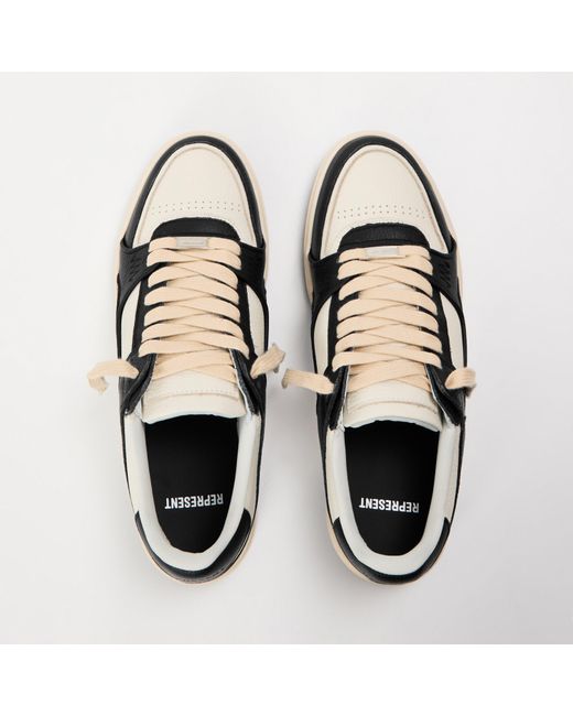 Represent Black Apex Low-Top Trainers for men