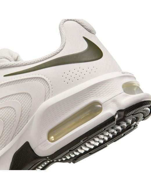 Nike White Air Max Fire Sneakers