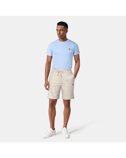 Lyle & Scott Natural Fleece Shorts for men