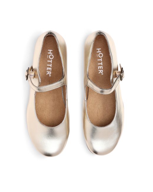 Hotter Natural Mary Janes Standard Fit