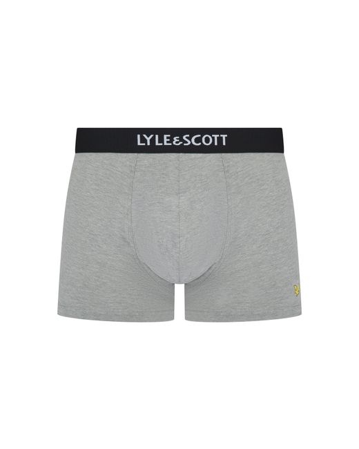 Lyle & Scott Black Henrick Boxers for men