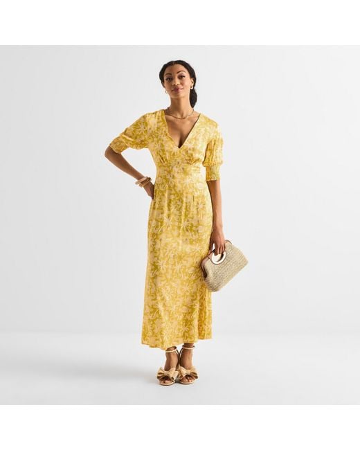 Never Fully Dressed Metallic May Satin Dress
