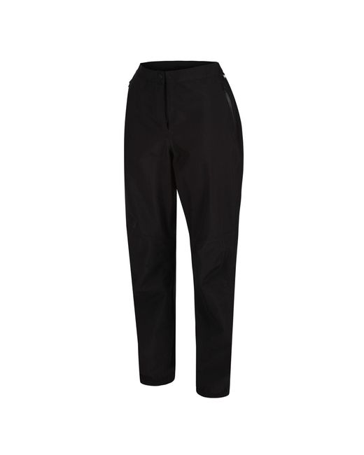 Regatta Black Highton Waterproof Overtrouser (Regular)