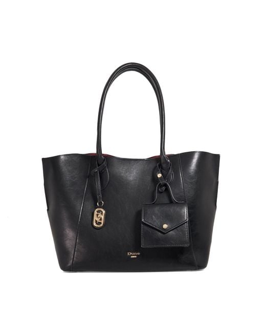 Dune Black Dexterity Tote Bag