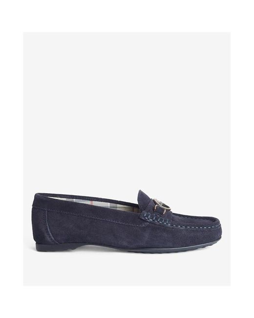 Barbour Blue Anika Driving Shoes
