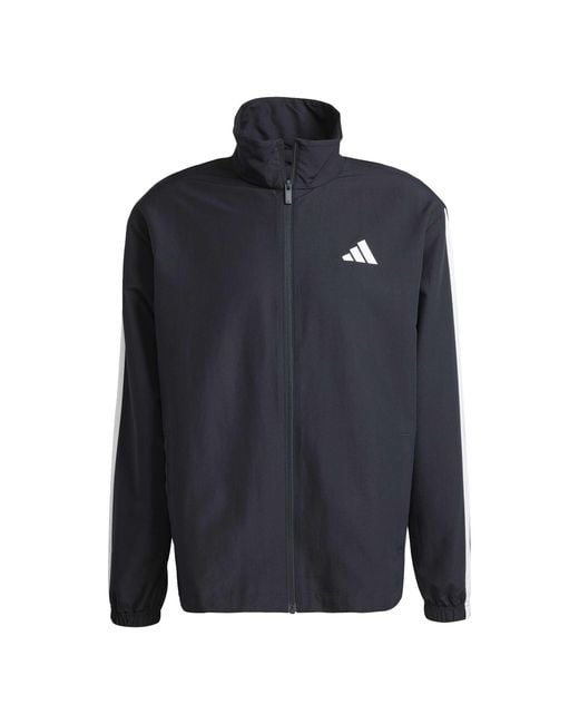 Adidas Black Woven Tracksuit for men