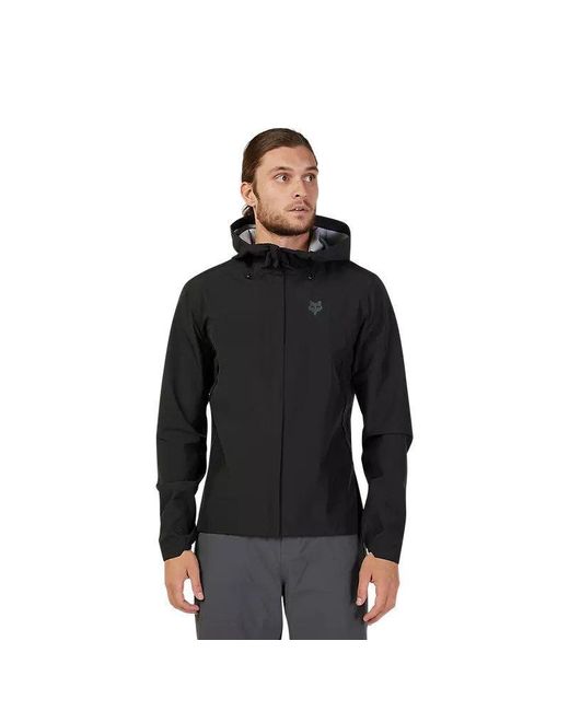 Fox Black Ranger Waterproof Performance Cycling Jacket for men