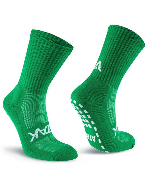 ATAK Sports Green Grip Mid Leg Socks Senior for men