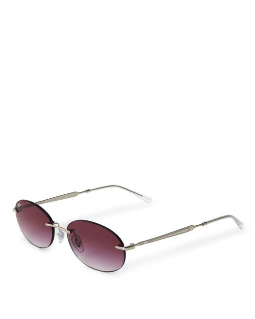 Ray-Ban Metallic Round Sunglasses