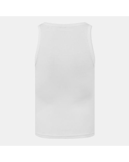 Jack Wills White Racerback Vest