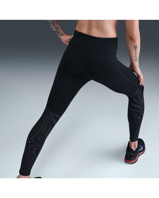 Nike Blue Performance Running Tights