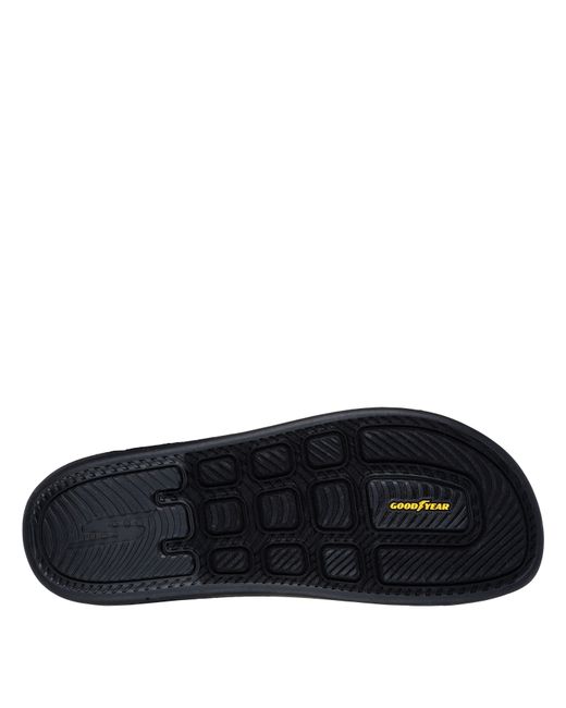 Skechers Blue Hyperslide Slippers for men