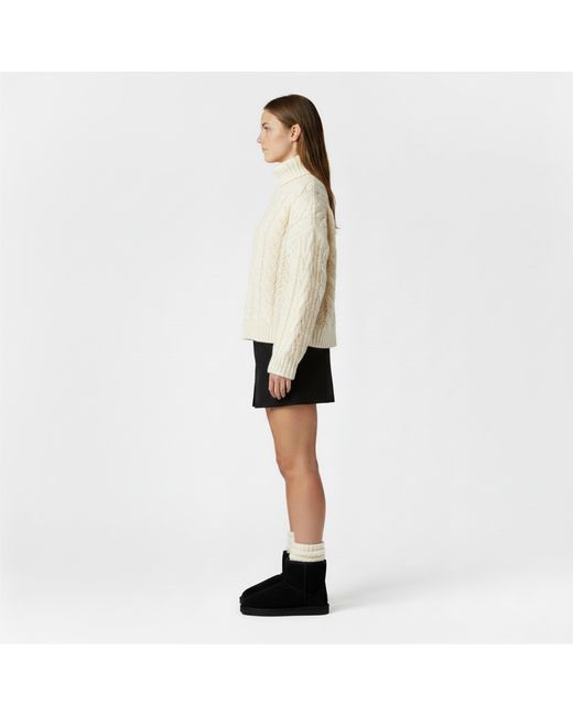 Jack Wills Black Mid Snug Boots