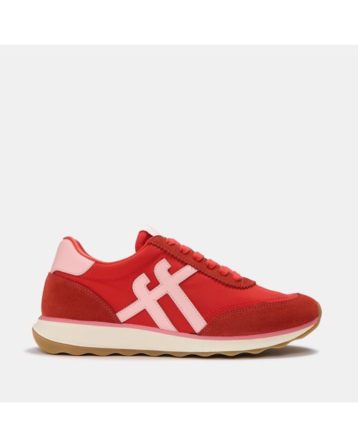 Fitflop Red Retro-Q Trainers