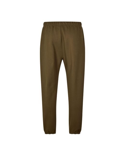 Fear Of God Green Fleece Essential Sweatpants for men