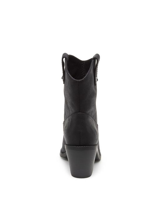 Rocket Dog Black Feather Ankle Boots