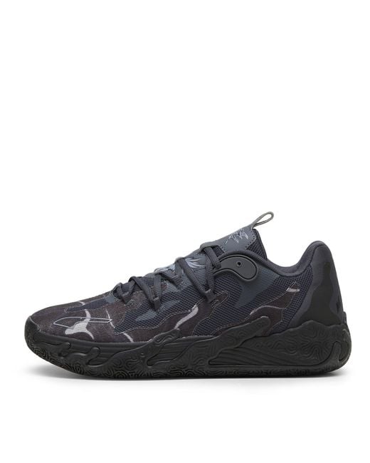 PUMA Blue Mb.03 Lo Team Basketball Trainers for men