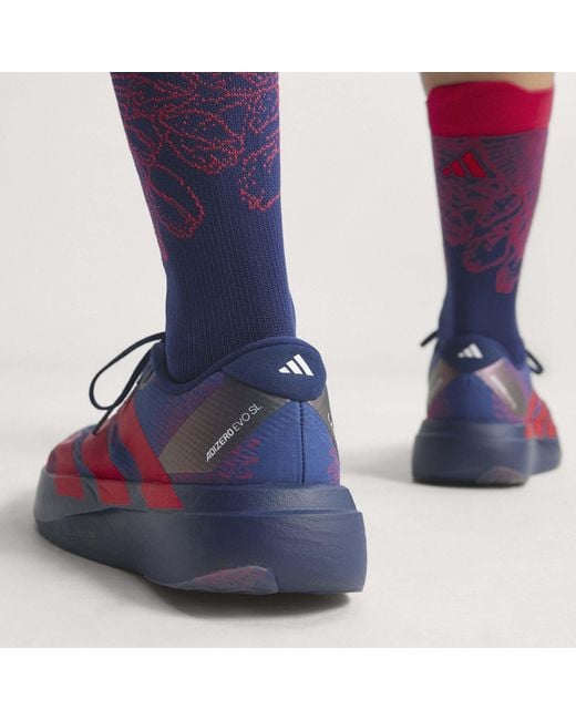 Adidas Blue X Labrum Adizero Evo Sl for men