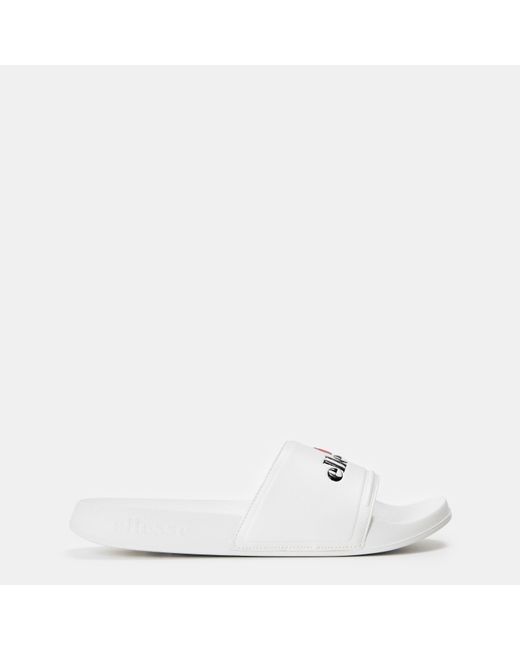 Ellesse White Filipo Pool Sliders for men