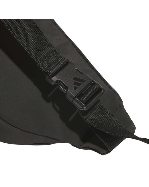Adidas Black Ess Waist Bag for men