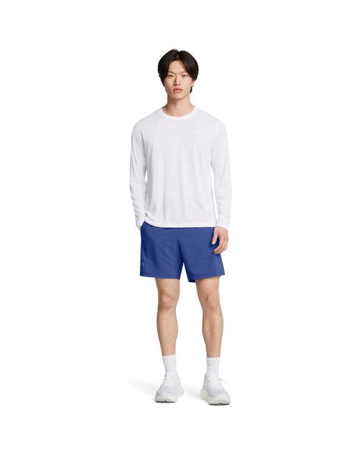Under Armour Blue Launch Pro Performance Running Shorts for men