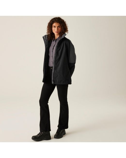 Regatta Black Defender Iii Waterproof 3